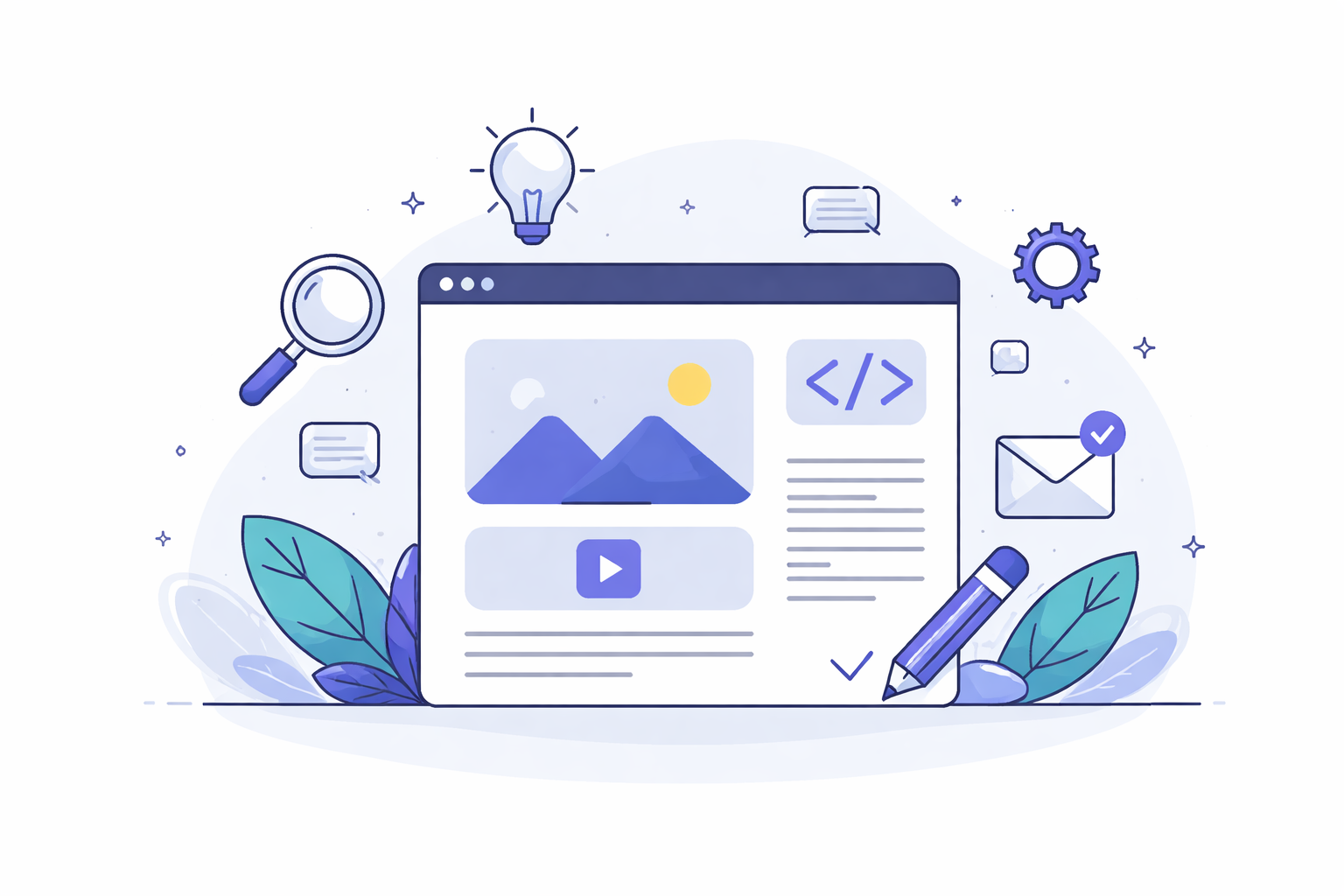 Veb-sayt yaratishda e'tibor berish kerak bo'lgan muhim jihatlar