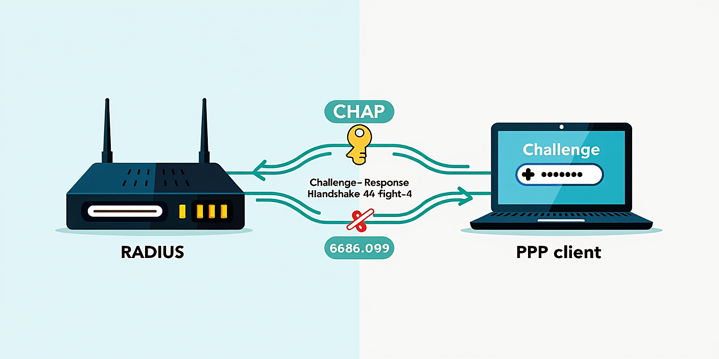CHAP (Challenge-Handshake Authentication Protocol) nima va u qanday ishlaydi?