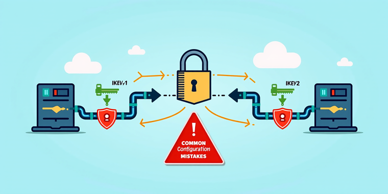 Internet Key Exchange (IKE) nima va qanday ishlaydi: IPsec uchun kalitlar avtomatik kelishuvi