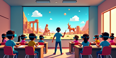 Virtual haqiqat: ta'lim va o'yin sohalarida inqilobiy o'zgarishlar