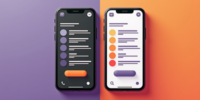 UI/UX dizaynda ranglar va kontrastning ahamiyati