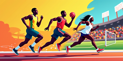 Taniqli sportchilar va ularning yutuqlari: Yengil atletika, basketbol, tennis
