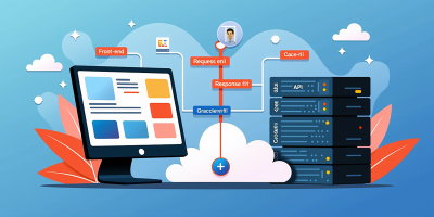 Web development nima va qanday ishlaydi: front-end, back-end, API hamda hosting oqimi