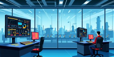 Boshqaruv tizimlari: ishlab chiqarishdagi o‘zgarishlar, PLC–SCADA–MES arxitekturasi