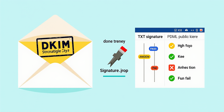 DomainKeys Identified Mail (DKIM) nima va DNS orqali qanday tekshiriladi