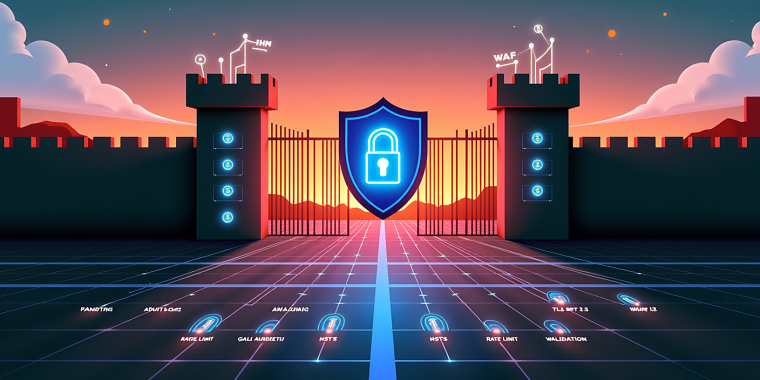 Tashqi muhitda xavfsizlikni ta’minlash: perimetr, TLS, auth va WAF bosqichlari