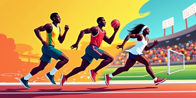 Taniqli sportchilar va ularning yutuqlari: Yengil atletika, basketbol, tennis